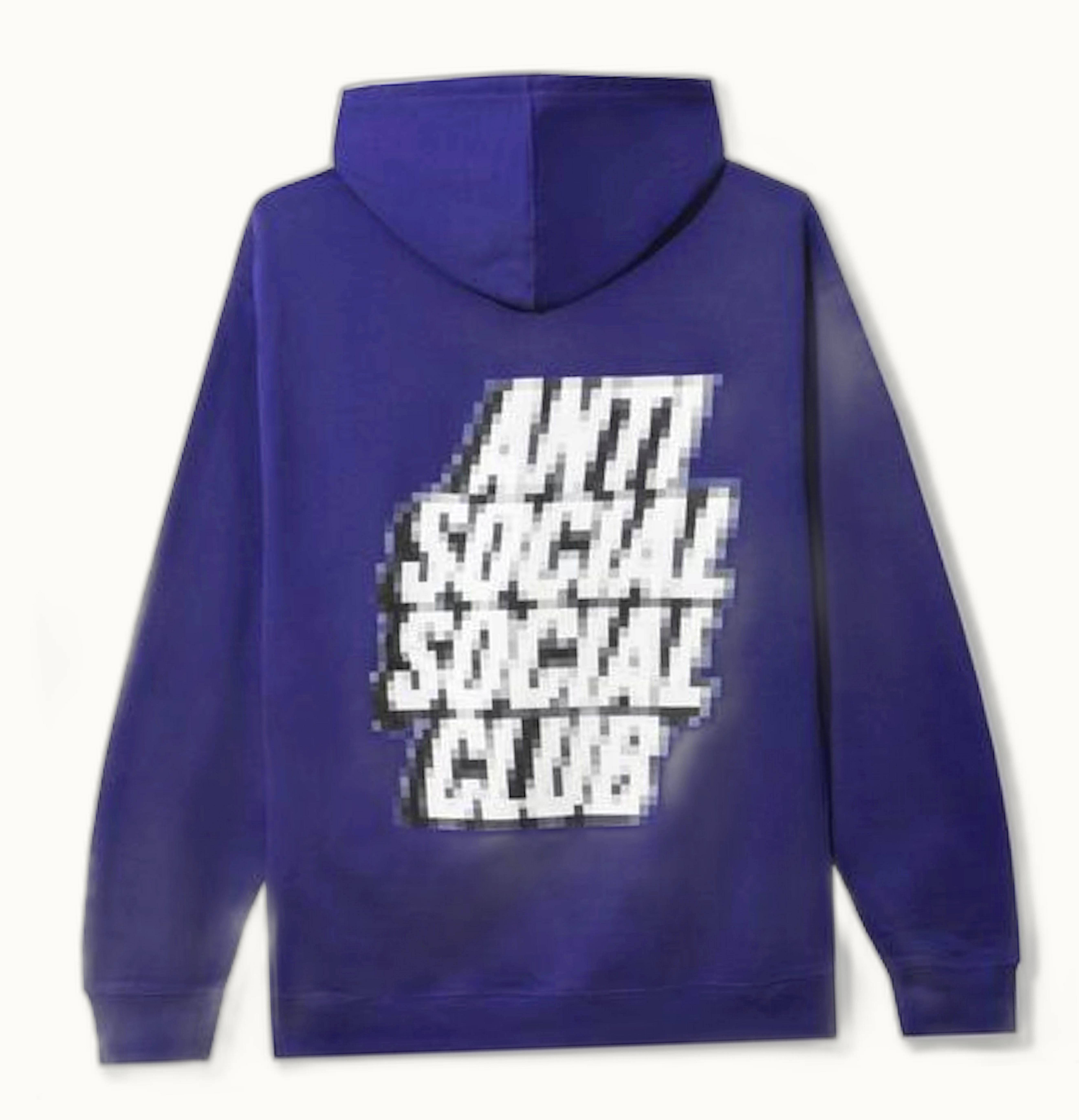 Anti Social Social Club Anti Social Social Club Tokyo Hoodie Purple