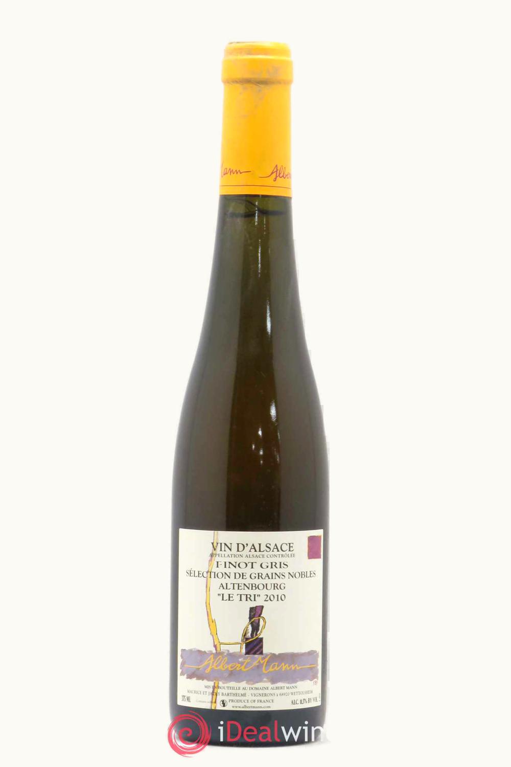 Albert Mann Albert Mann Pinot Gris Altenburg Sélection de Grains Nobles, 2010