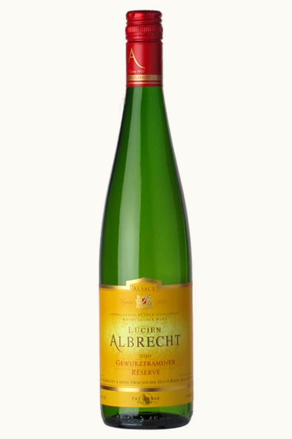 Lucien Albrecht Lucien Albrecht Gewurztraminer Cuvée Marie, 2010