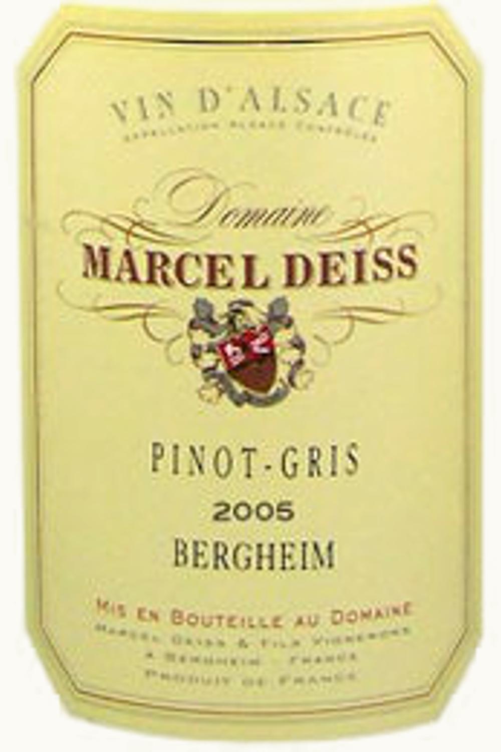 Domaine Marcel Deiss Domaine Marcel Deiss Grasberg, 2009