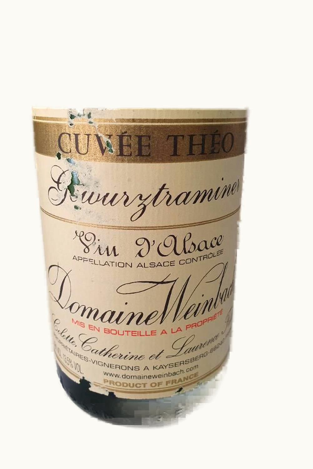 Domaine Weinbach Domaine Weinbach Gewurztraminer Cuvée Théo Clos des Capucins, 2009
