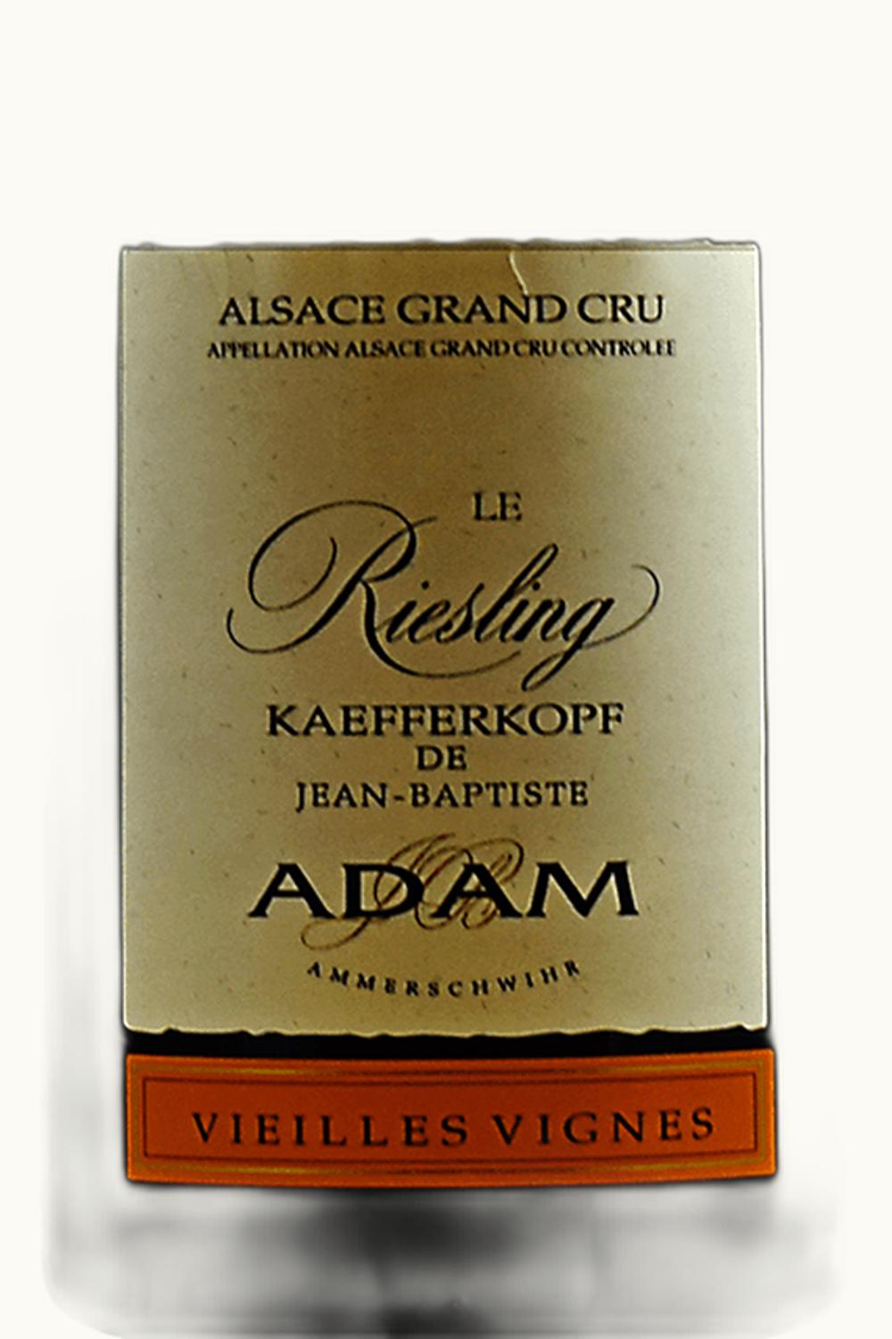 Jean-Baptiste Adams Jean-Baptiste Adams Riesling Cuvée Kaefferkopf Grand Cru, 2009