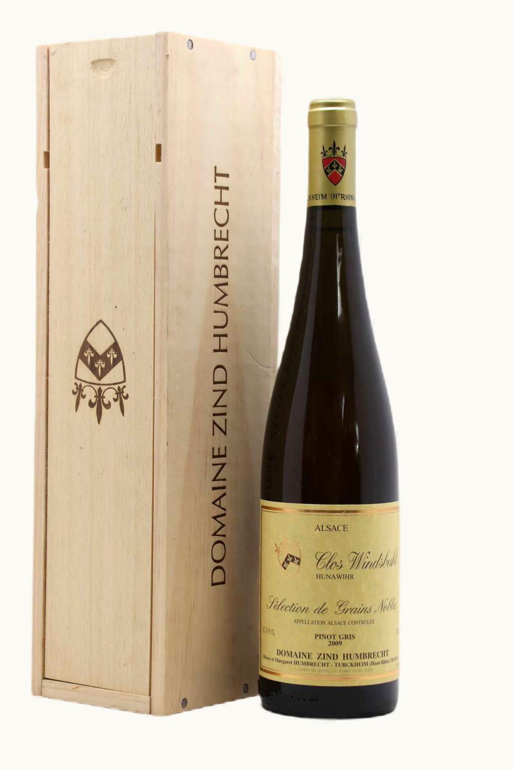 Domaine Zind Humbrecht Domaine Zind Humbrecht Pinot Gris Sélection de Grains Nobles Clos Windsbuhl Grand Cru, 2009