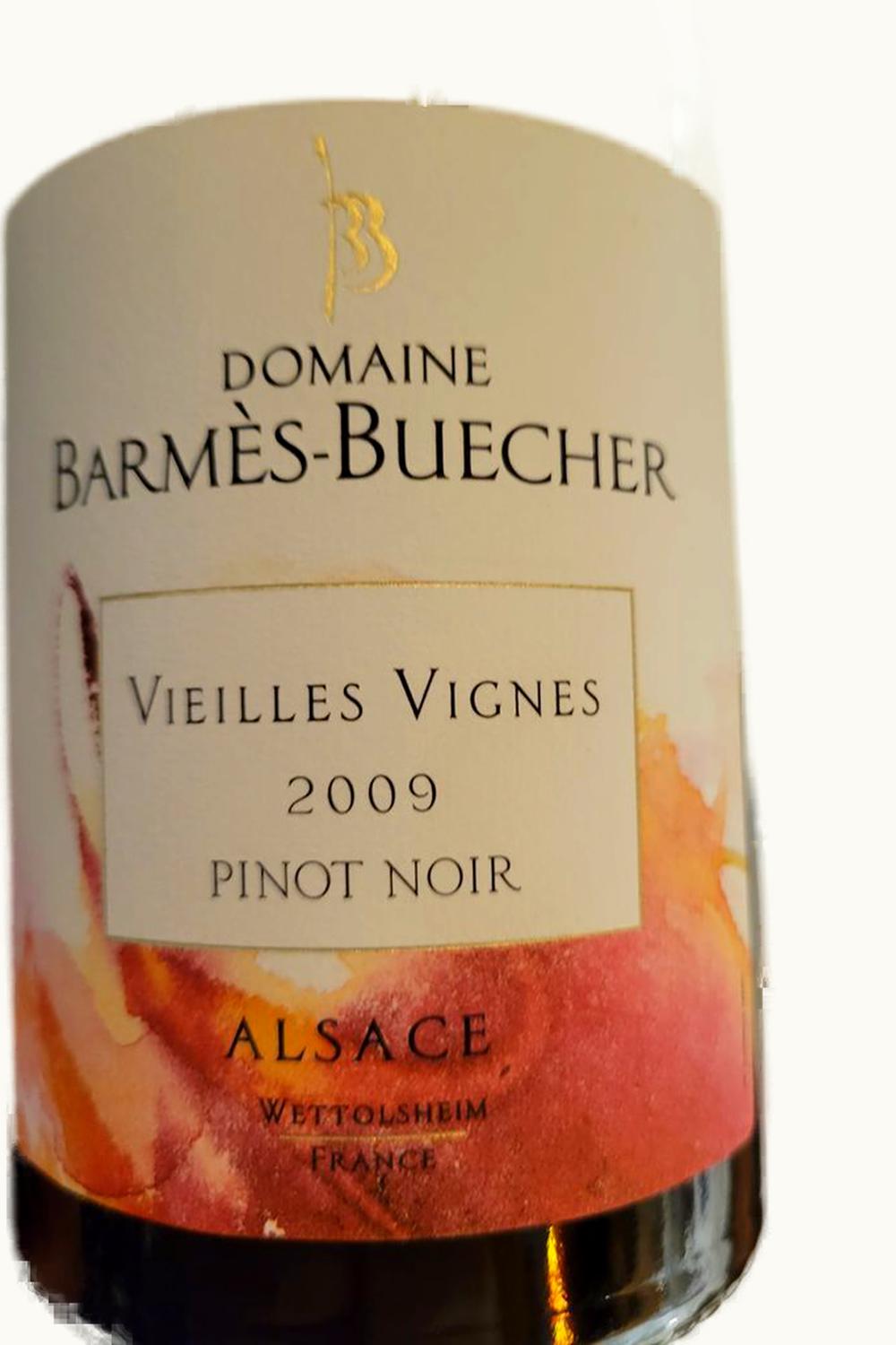 Domaine Barmès-Buecher Domaine Barmès-Buecher Pinot Noir Vieilles Vignes, 2009
