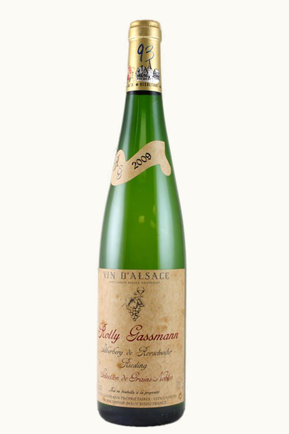 Rolly Gassmann Rolly Gassmann Riesling Silberberg de Rorschwihr Sélection de Grains Nobles, 2009