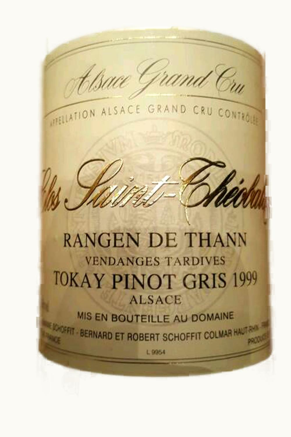 Schoffit Schoffit Pinot Gris Rangen Vendange Tardive Clos Saint Théobald Grand Cru, 2008