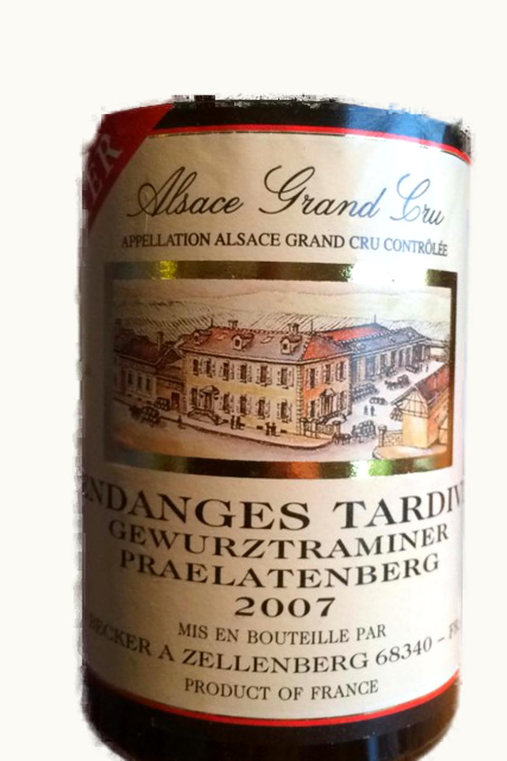 Jean Becker Jean Becker Pinot Gris Vendange Tardive Froehn Grand Cru, 2008