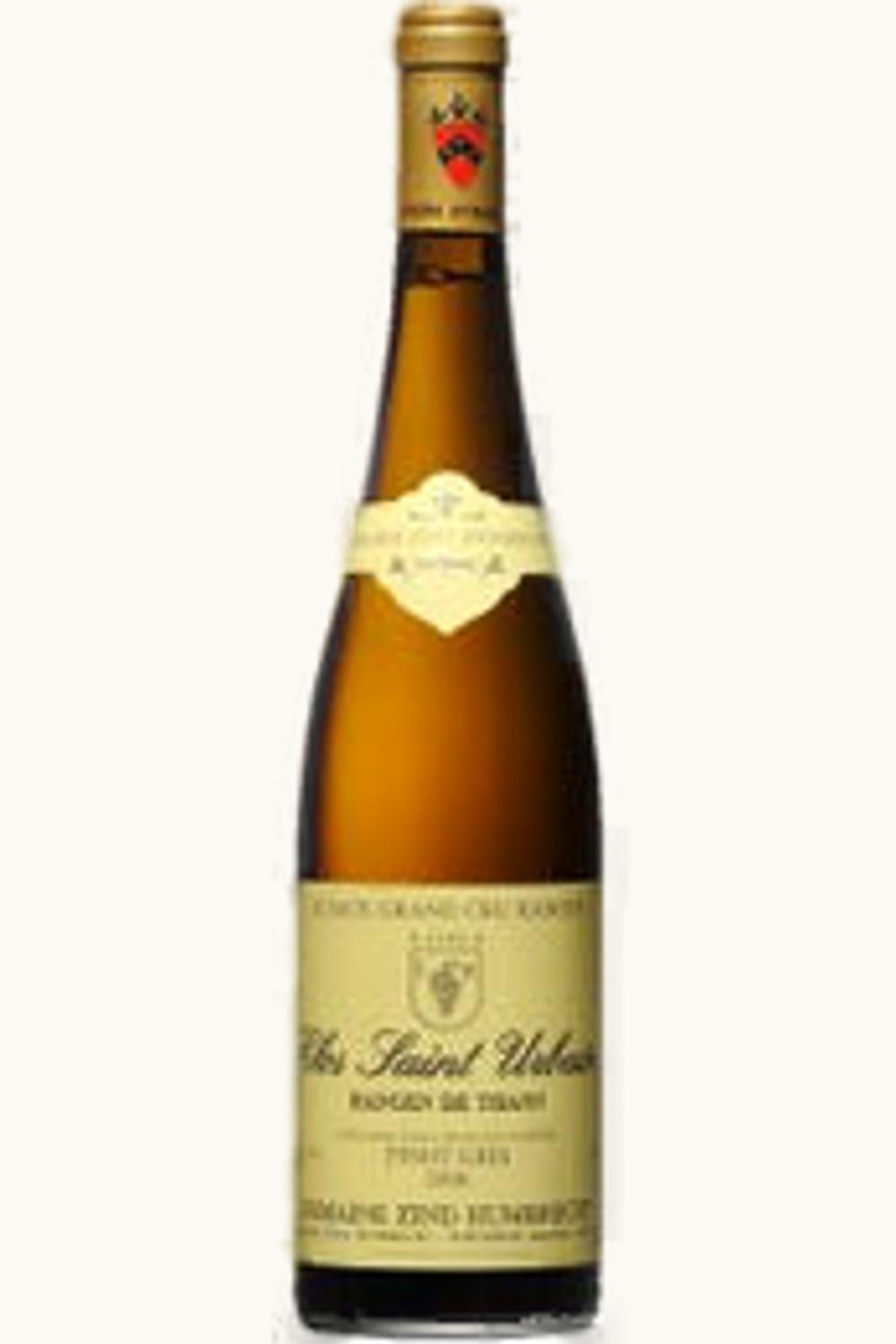Domaine Zind Humbrecht Domaine Zind Humbrecht Pinot Gris Rangen de Thann Grand Cru Clos Saint Urbain, 2007