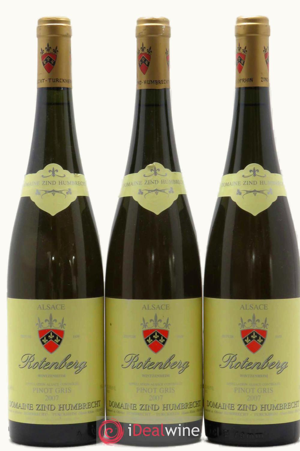 Domaine Zind Humbrecht Domaine Zind Humbrecht Pinot Gris Rotenberg, 2007
