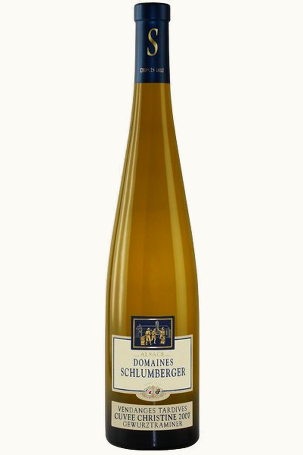 Domaine Schlumberger Domaine Schlumberger Gewurztraminer Cuvée Christine Vendange Tardive, 2007