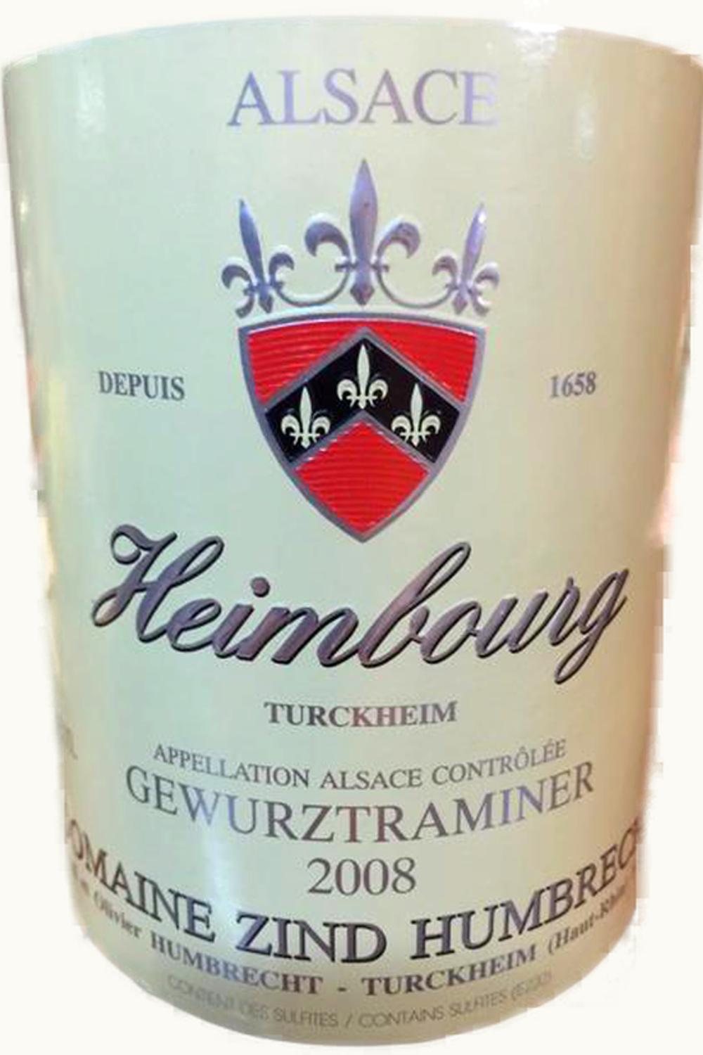 Domaine Zind Humbrecht Domaine Zind Humbrecht Gewurztraminer Heimbourg, 2007