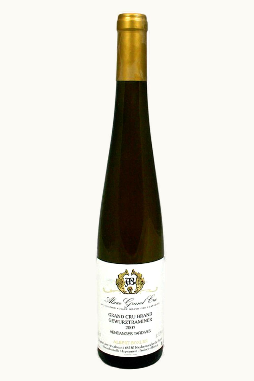 Albert Boxler Gewurztraminer Vendange Tardive Brand Grand Cru, 2007