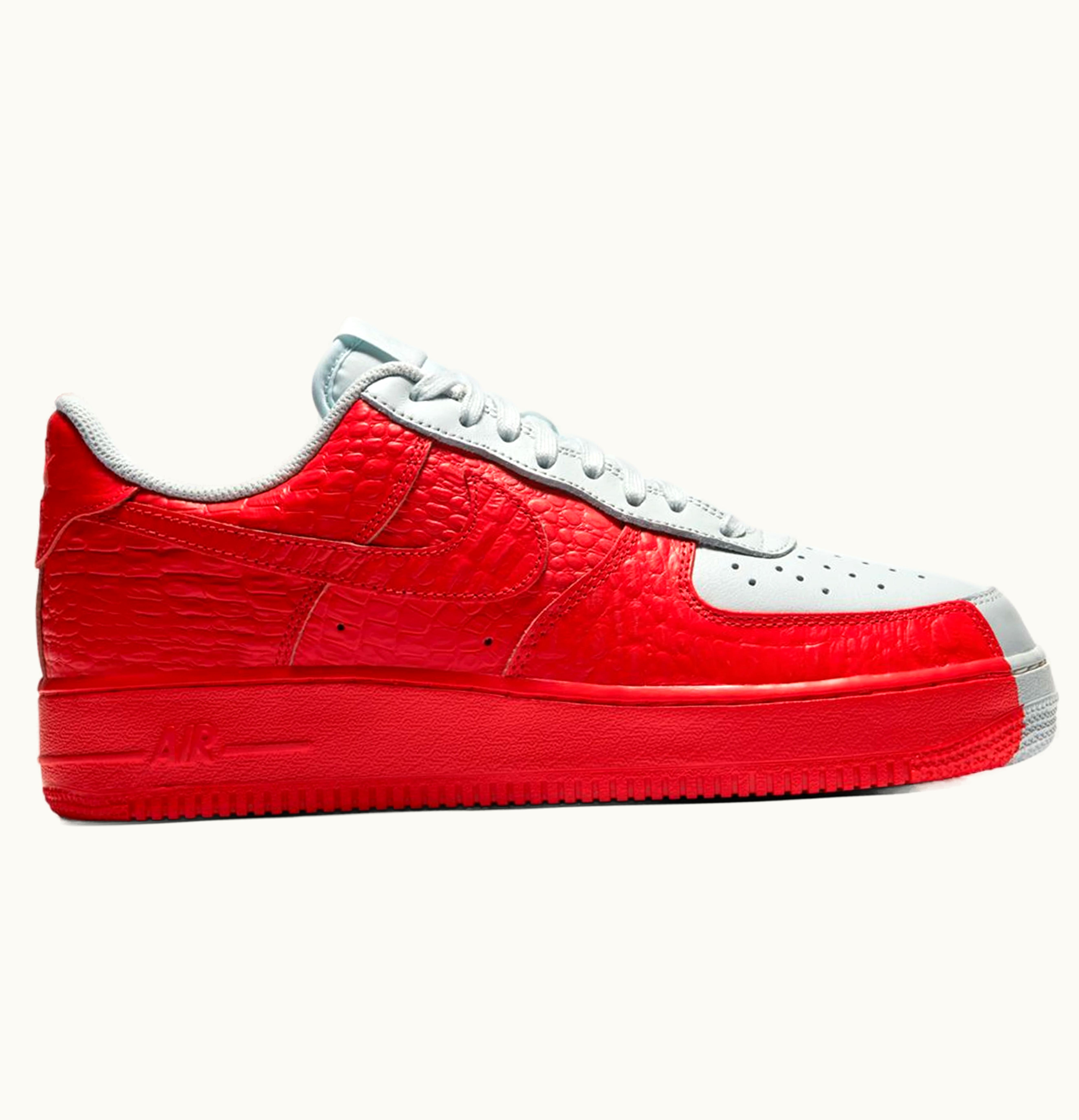 Nike Nike Air Force 1 Low Split Grey Red