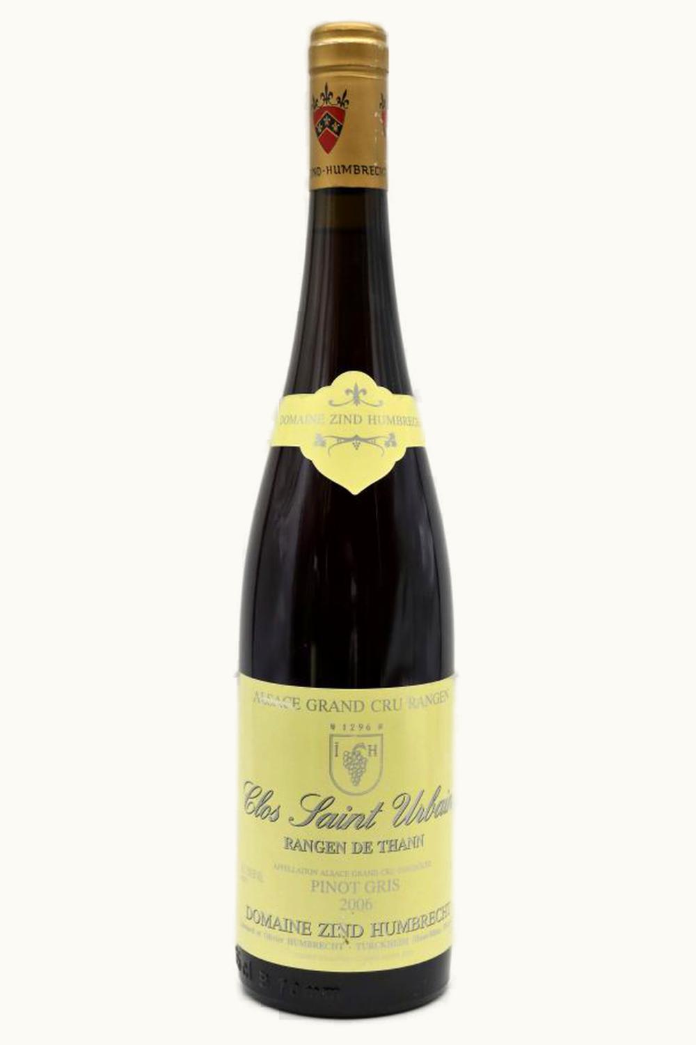 Domaine Zind Humbrecht Domaine Zind Humbrecht Pinot Gris Rangen de Thann Grand Cru Clos St Urbain, 2006