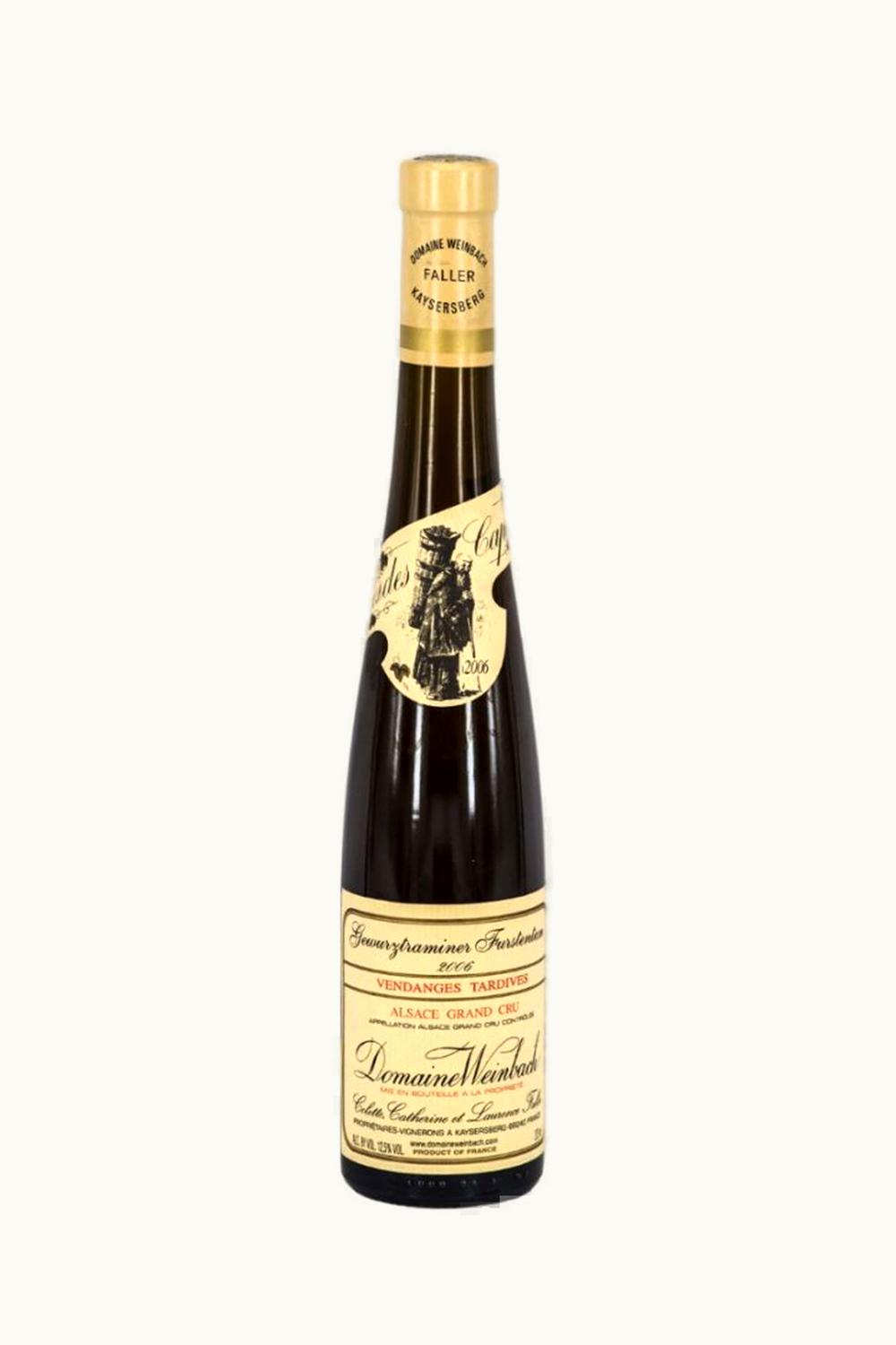 Domaine Weinbach Domaine Weinbach Gewurztraminer Vendange Tardive Furstentum Alsace Grand Cru, 2006