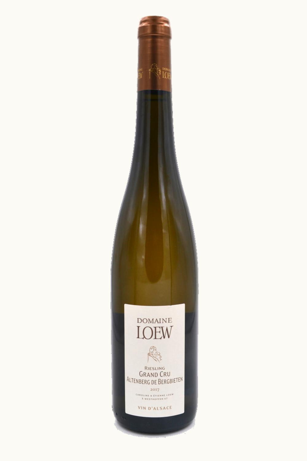 Domaine Löwe Domaine Löwe Riesling Altenburg de Bergbieten Sélection de Grains Nobles Alsace Grand Cru, 2006