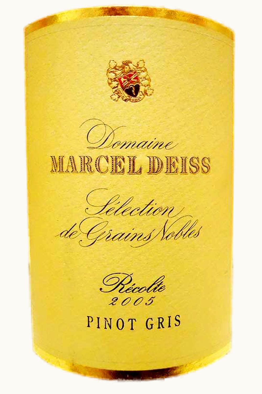 Domaine Marcel Deiss Domaine Marcel Deiss Pinot Gris Sélection de Grains Nobles, 2005