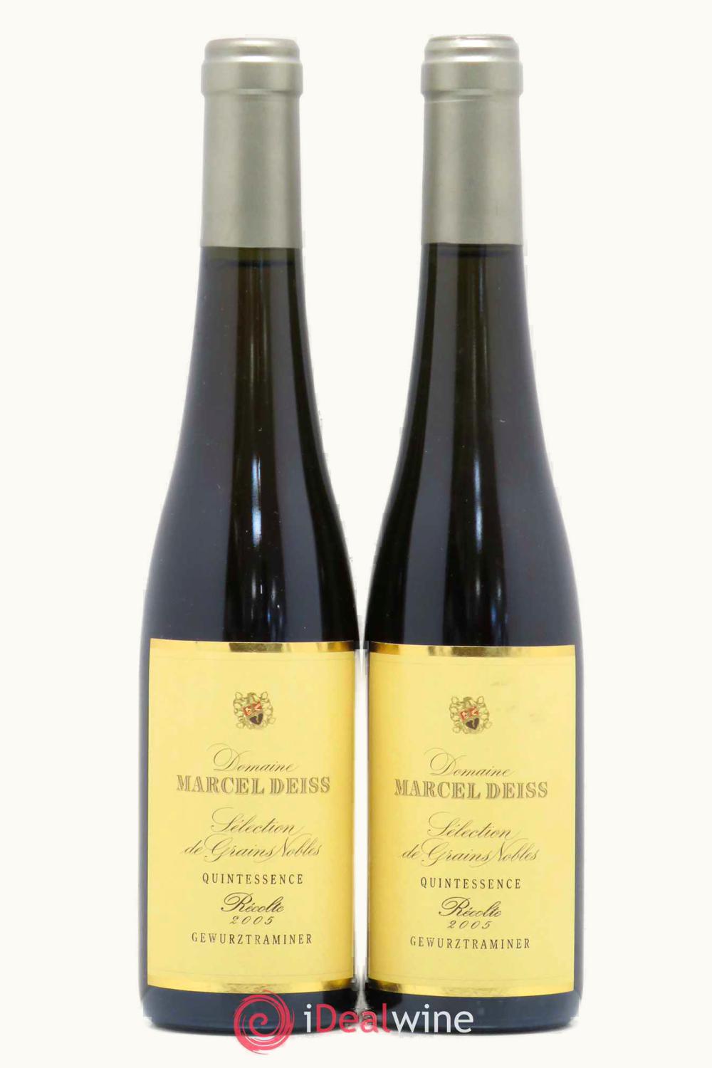 Domaine Marcel Deiss Domaine Marcel Deiss Gewurztraminer La Quintessence Sélection de Grains Nobles, 2005