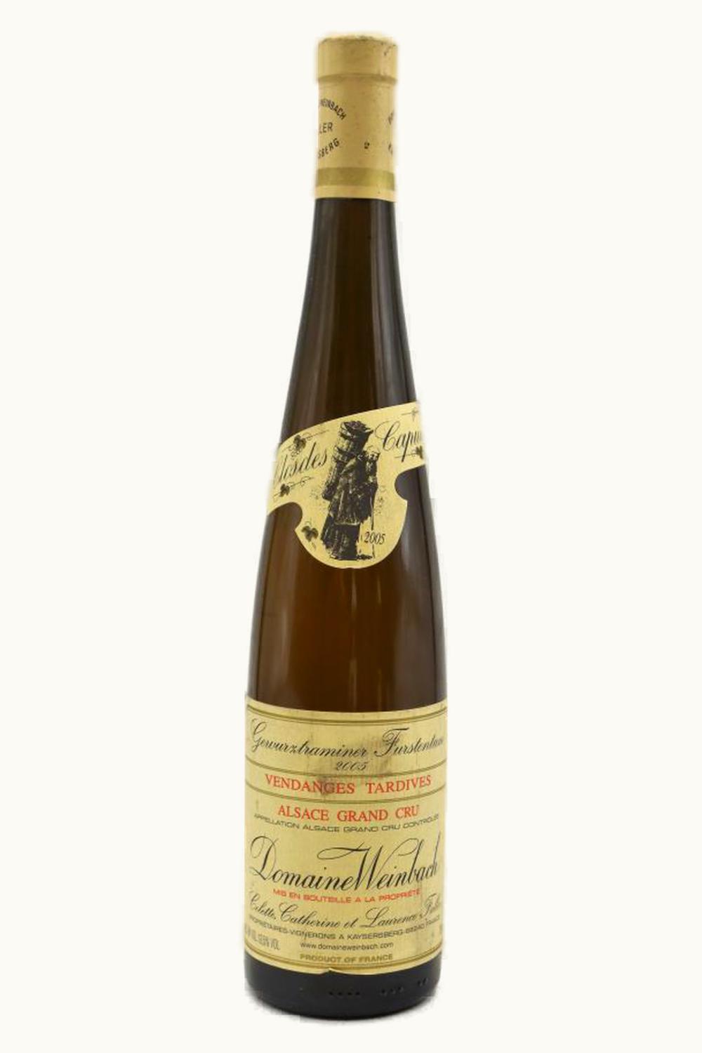 Domaine Weinbach Domaine Weinbach Gewurztraminer Vendange Tardive Furstentum Alsace, 2005