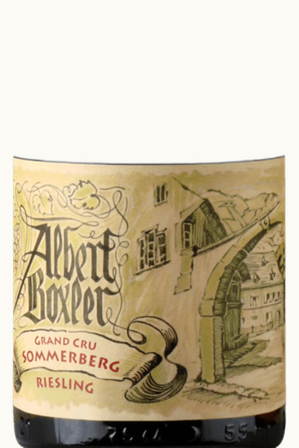 Albert Boxler Riesling Vendange Tardive Sommerberg Alsace Grand Cru, 2005