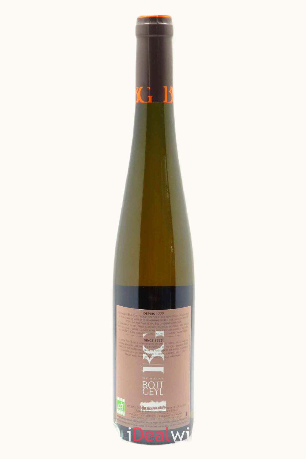 Domaine Bott-Geyl Gewurztraminer Sélection de Grains Nobles Sonnenglanz Alsace, 2005