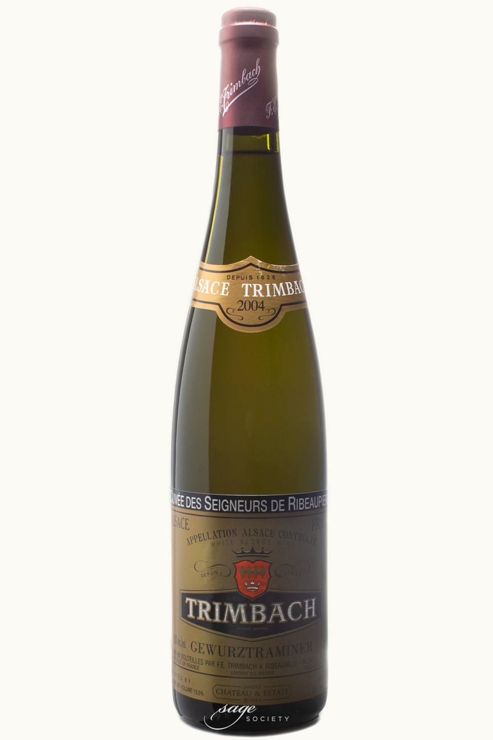 F.E. Trimbach F.E. Trimbach Gewurztraminer Cuvée des Seigneurs Ribeauvillé Alsace, 2004