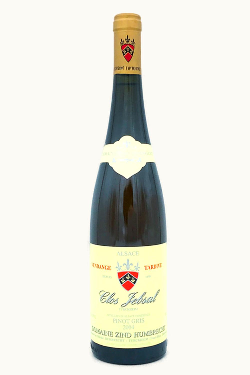 Domaine Zind Humbrecht Domaine Zind Humbrecht Pinot Gris Vendange Tardive Clos Jebsal Alsace, 2004