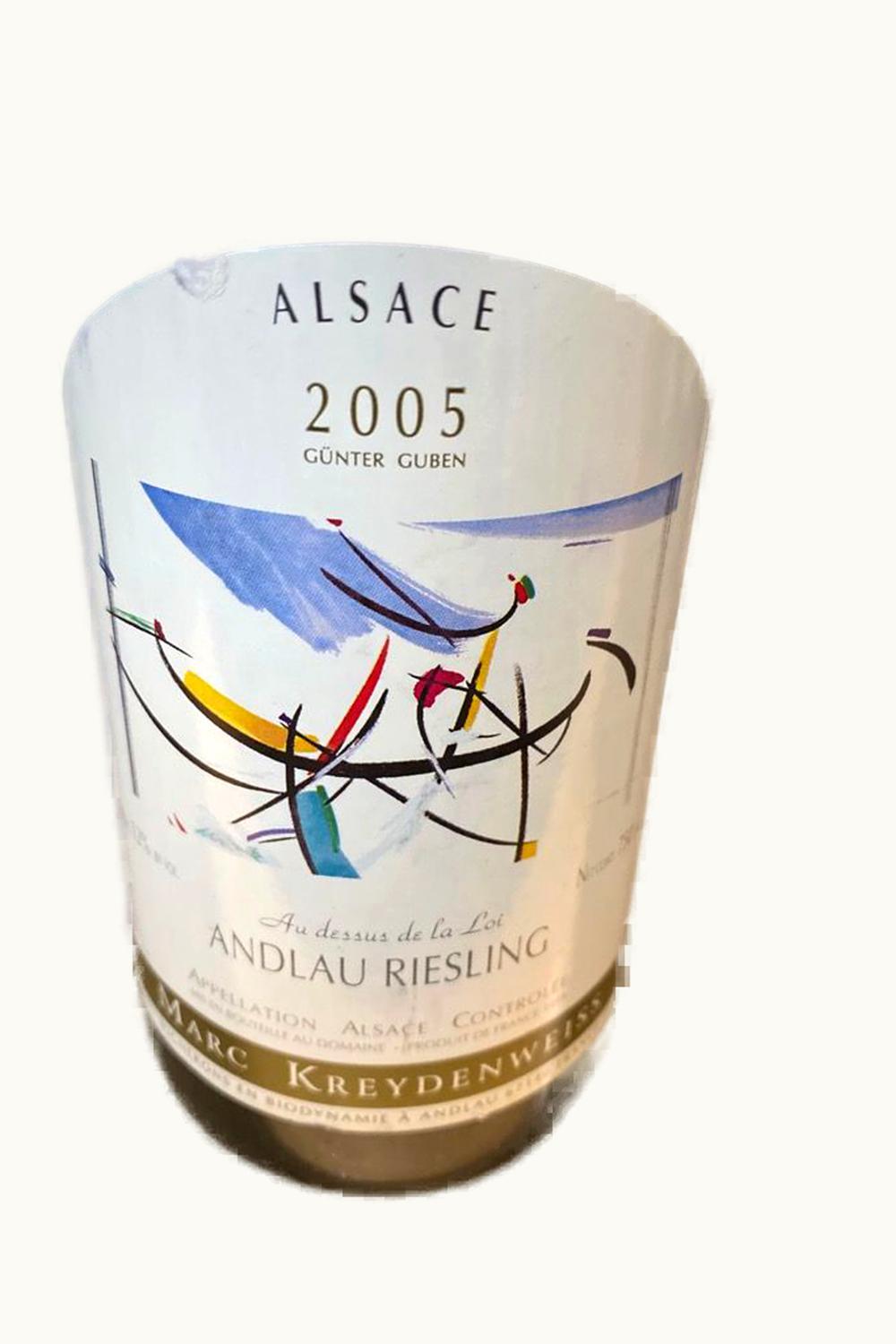 Marc Kreydenweiss Riesling Andlau au Dessus de Louis Alsace, 2004