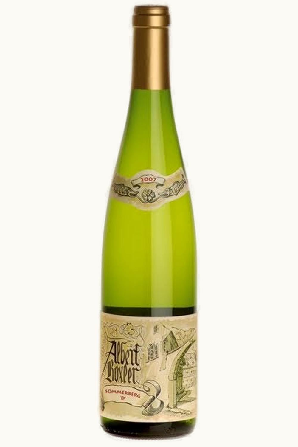 Albert Boxler Riesling Vendange Tardive Sommerberg Alsace Grand Cru, 2004
