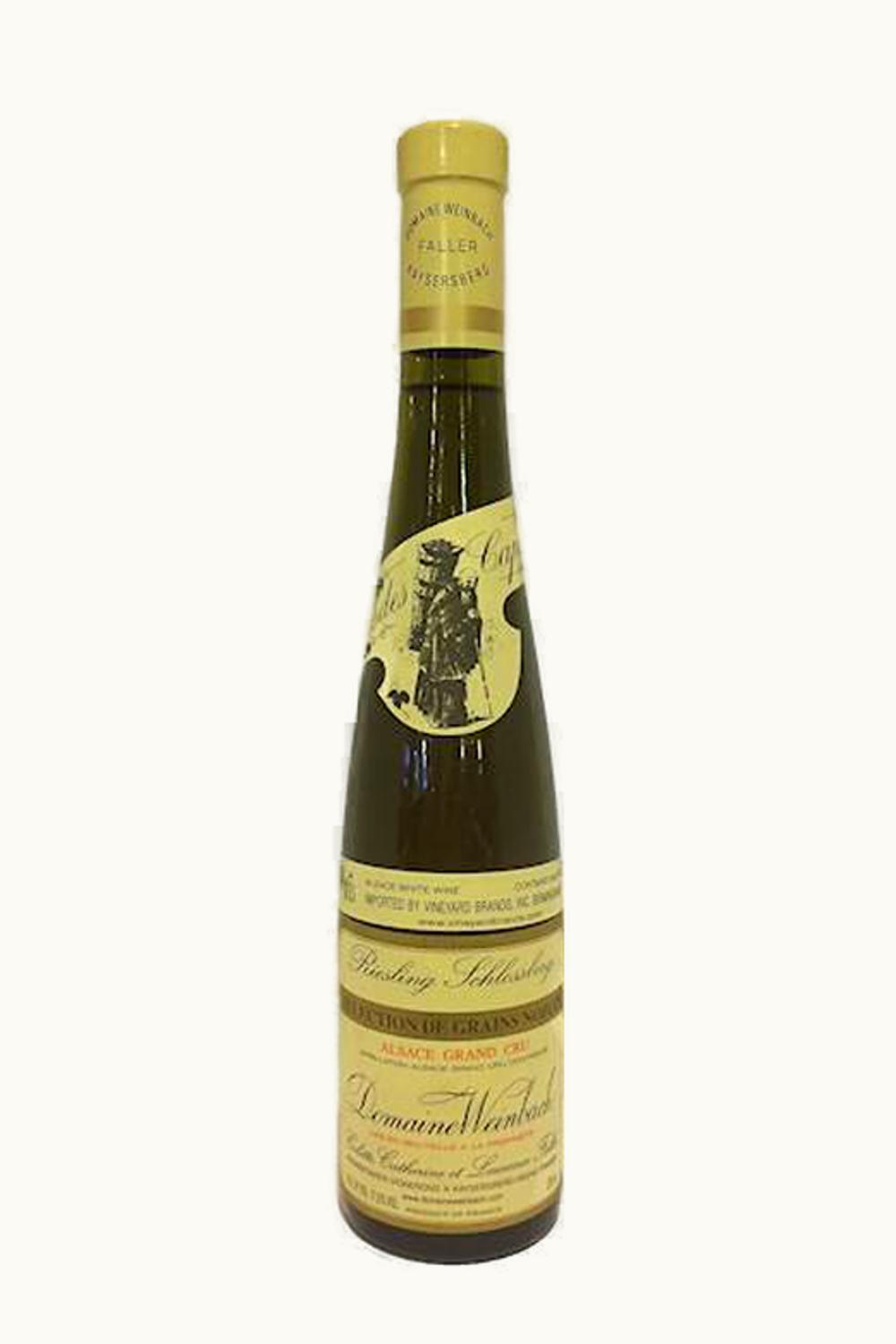 Domaine Weinbach Domaine Weinbach Riesling Cuvée d'Or Quintessence de Grain Noble Schlossberg Alsace Grand Cru, 2004