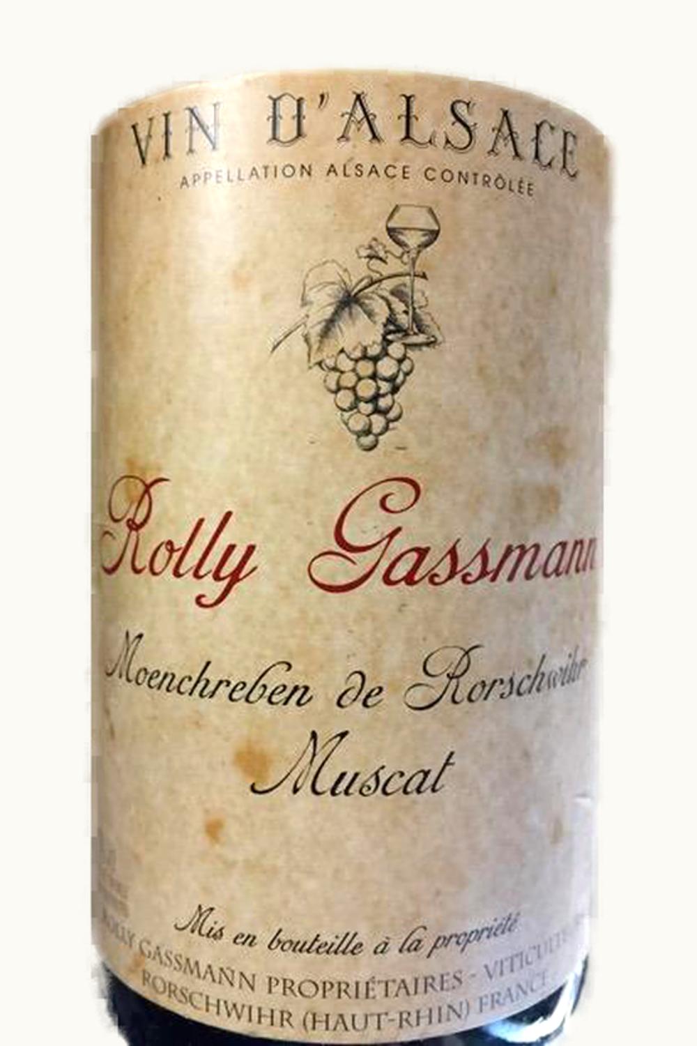 Rolly Gassmann Muscat Moenchreben de Rorschwihr Alsace, 2004