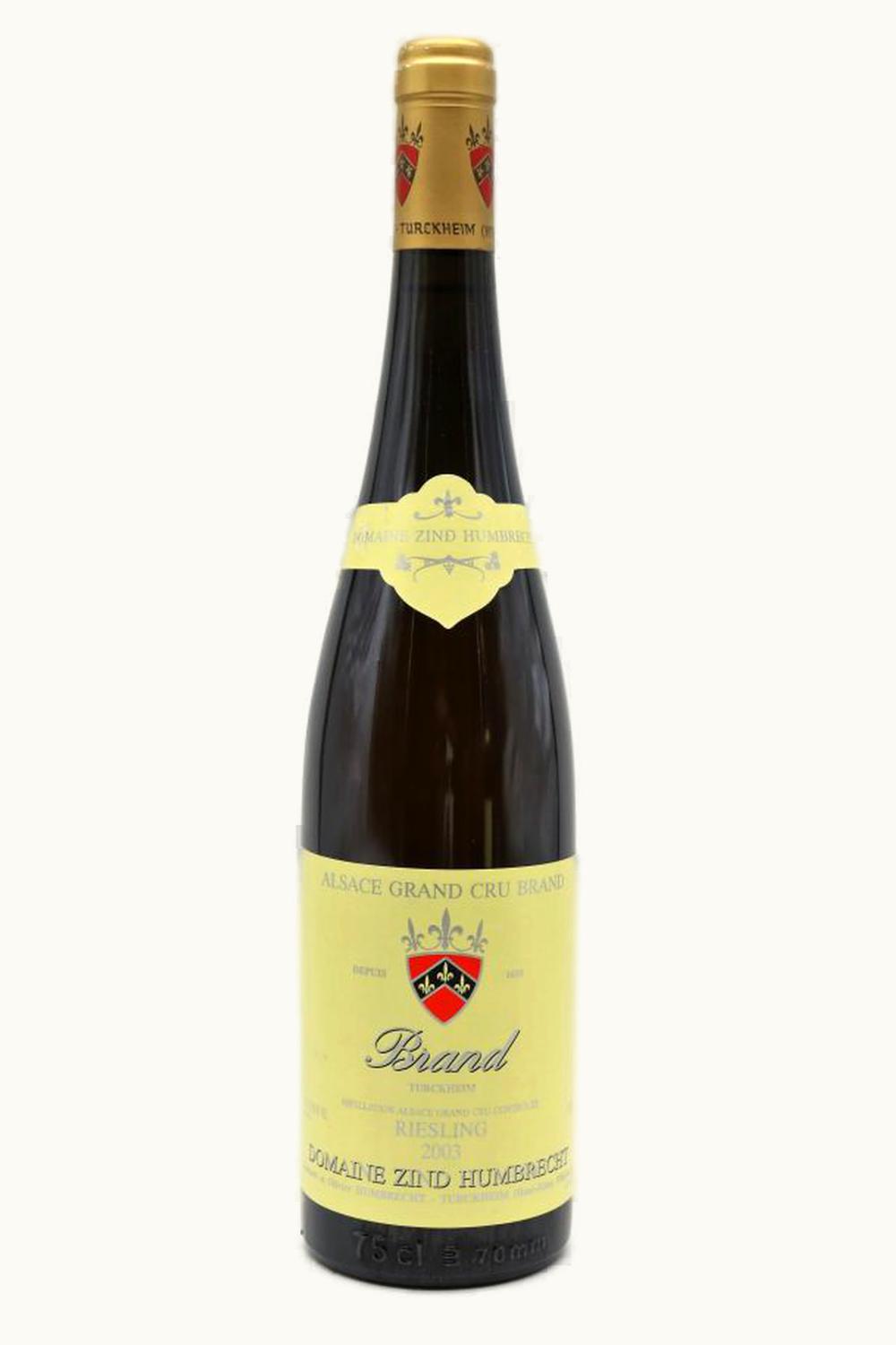 Domaine Zind Humbrecht Domaine Zind Humbrecht Riesling Brand Alsace Grand Cru, 2003