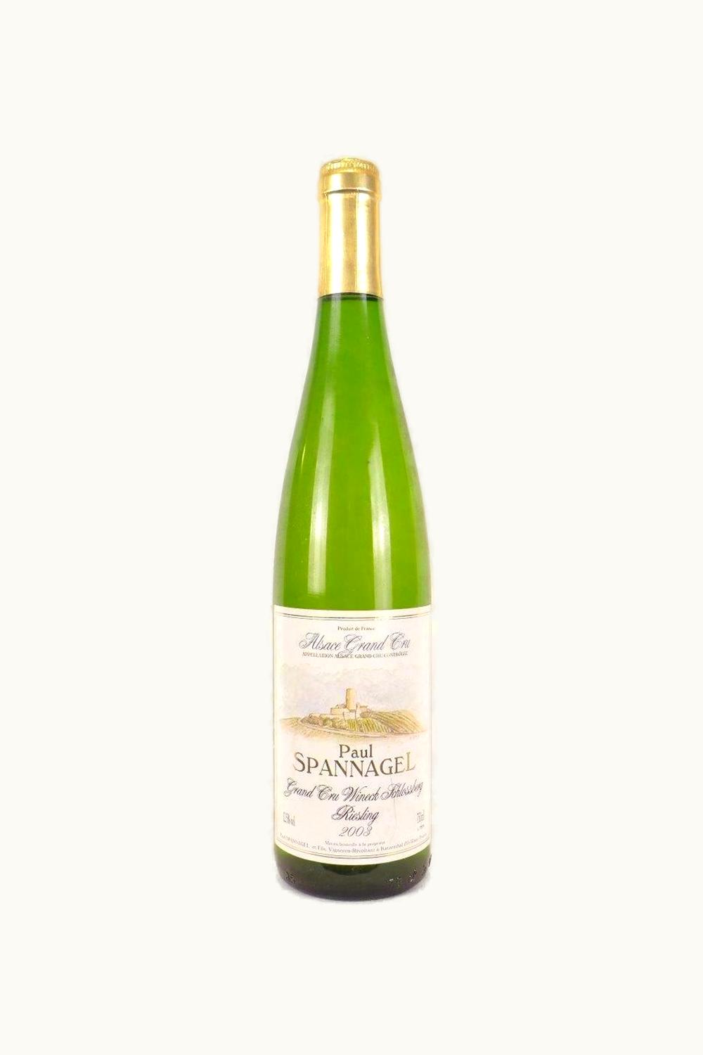 Domaine Paul Spannagel Domaine Paul Spannagel Riesling Wineck Schlossberg Alsace Grand Cru, 2003