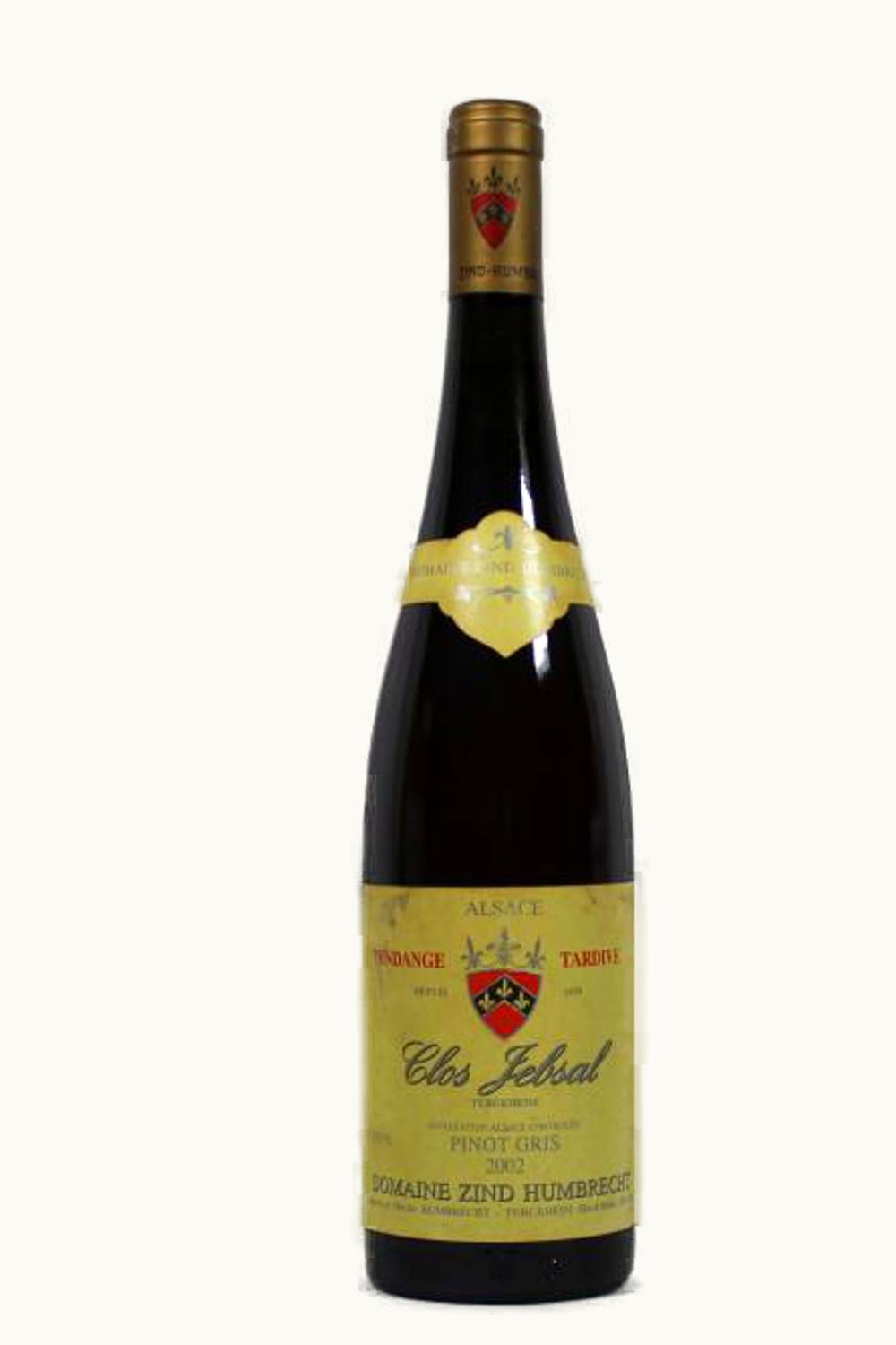 Domaine Zind Humbrecht Domaine Zind Humbrecht Pinot Gris Vendange Tardive Clos Jebsal Alsace, 2002