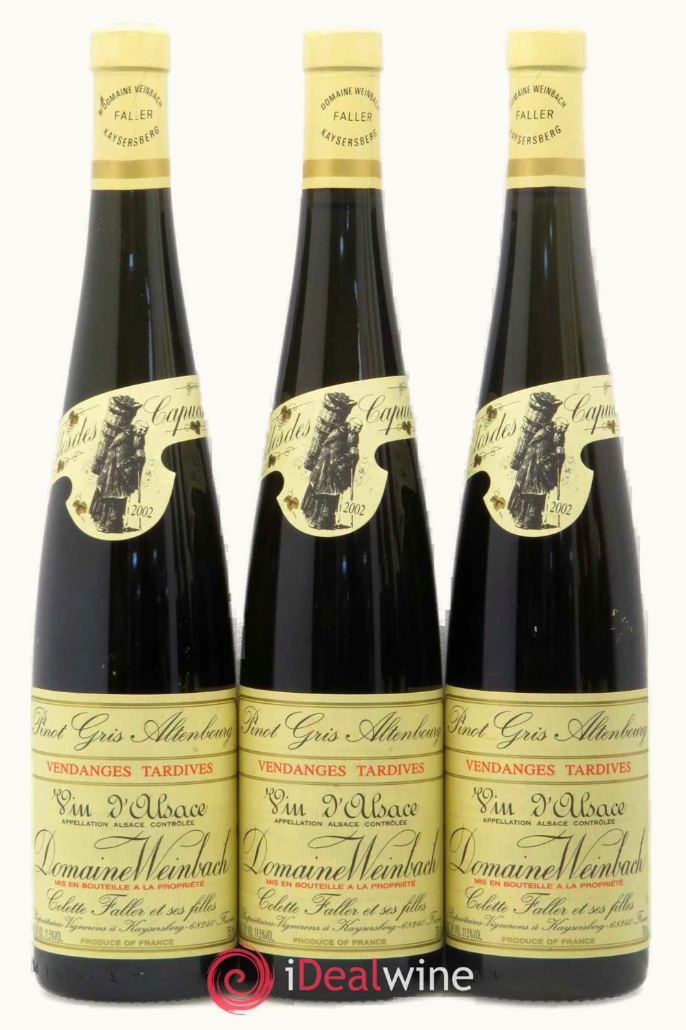 Domaine Weinbach Domaine Weinbach Pinot Gris Altenburg Vendange Tardive Alsace, 2002