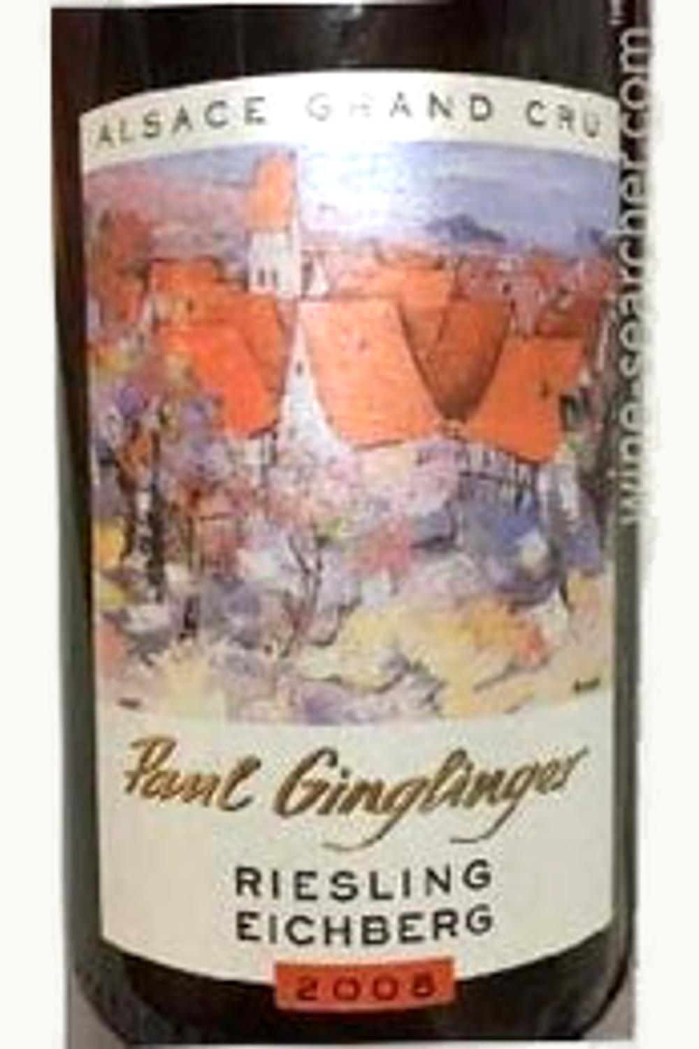 Domaine Paul Ginglinger Pinot Gris Cuvée de Prélat Alsace, 2002