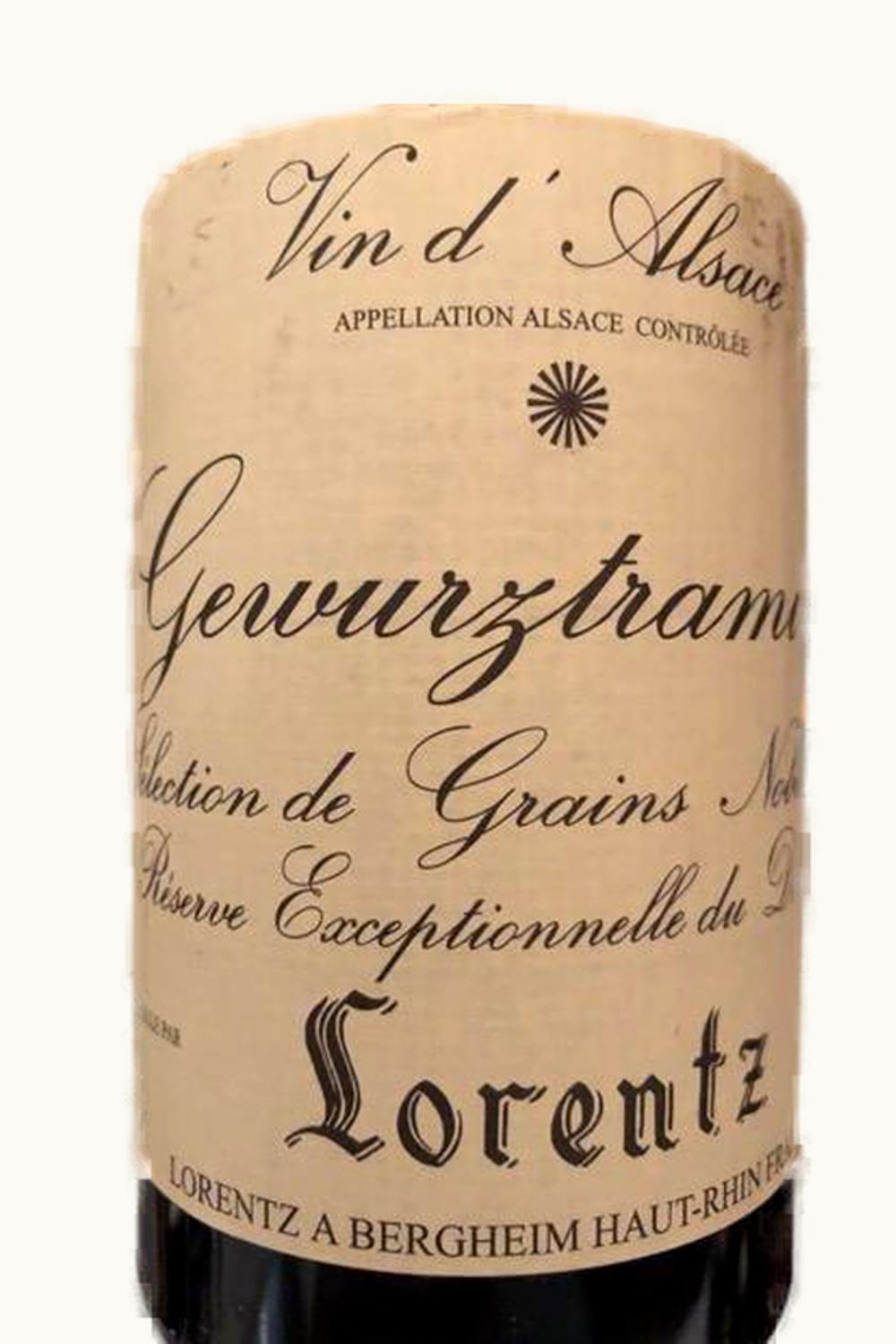 Gustave Lorentz Gustave Lorentz Gewurz Sélection de Grains Nobles Alsace, 2002