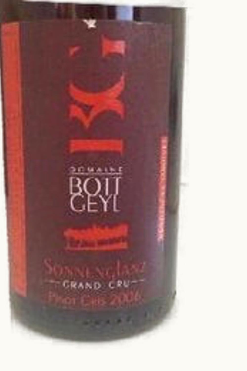 Domaine Bott-Geyl Gewurz Vendange Tardive Sonnenglanz Alsace Grand Cru, 2001