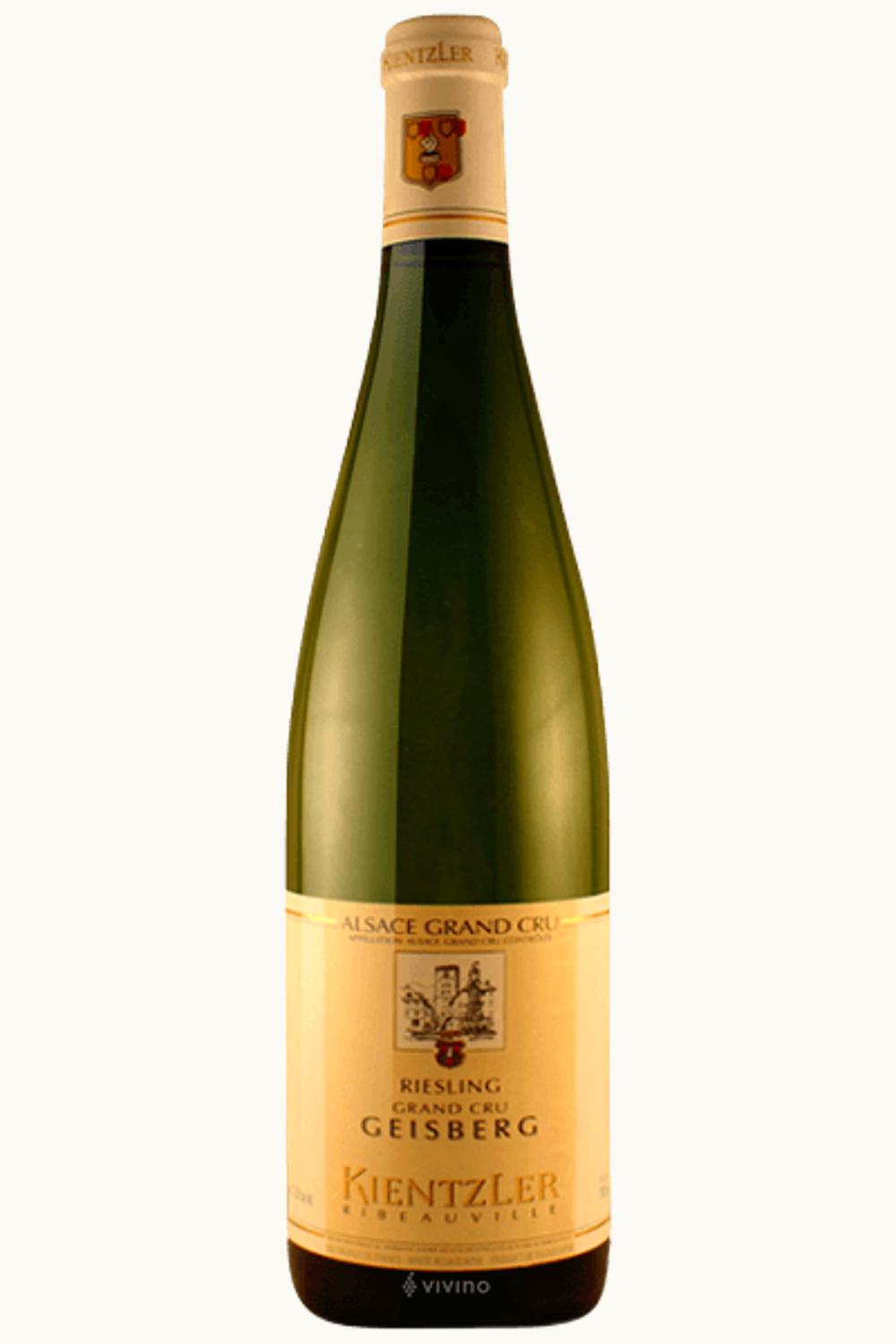 Domaine André Kientzler Riesling Sélection de Grains Nobles Geisberg Alsace Grand Cru, 2001