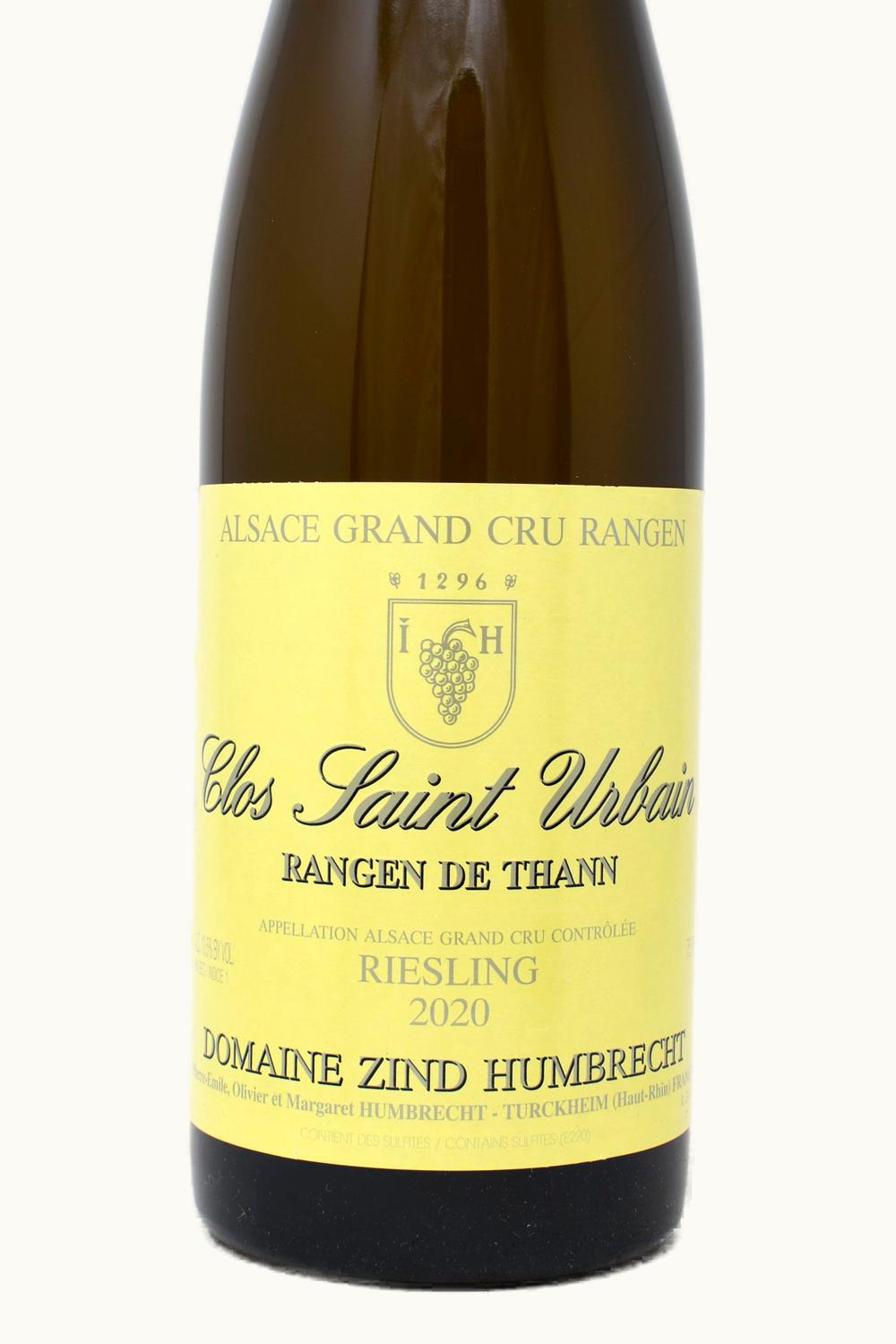 Domaine Zind Humbrecht Domaine Zind Humbrecht Riesling Rangen de Thann Grand Cru Clos St. Urbain Alsace, 2000