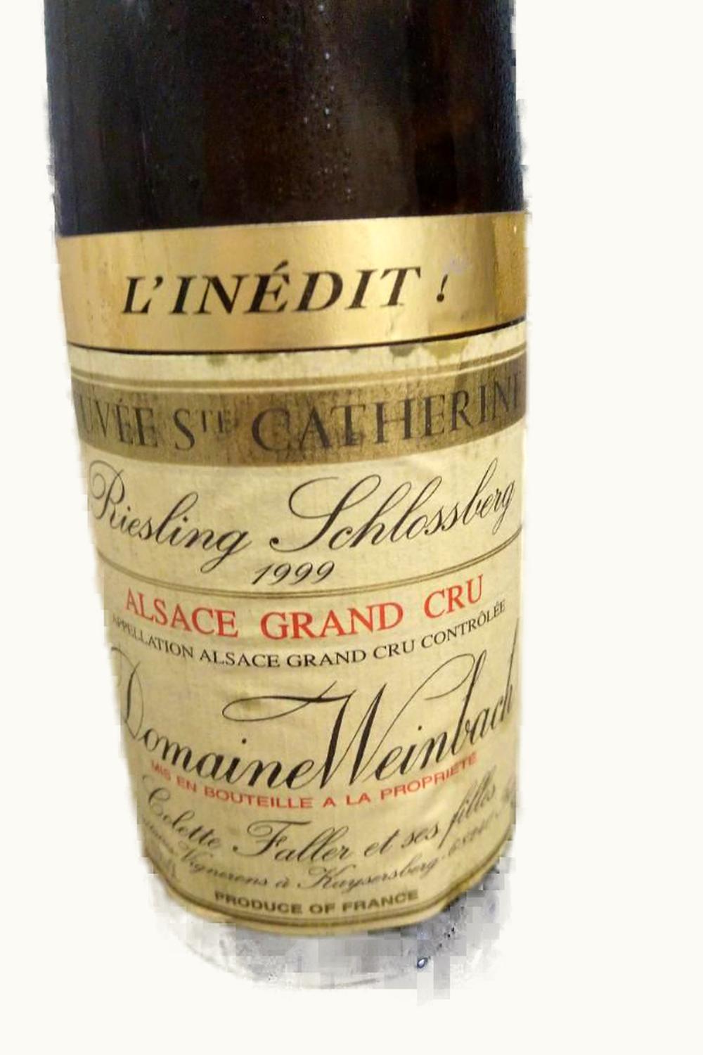 Domaine Weinbach Domaine Weinbach Riesling Schlossberg Alsace Grand Cru, 1999