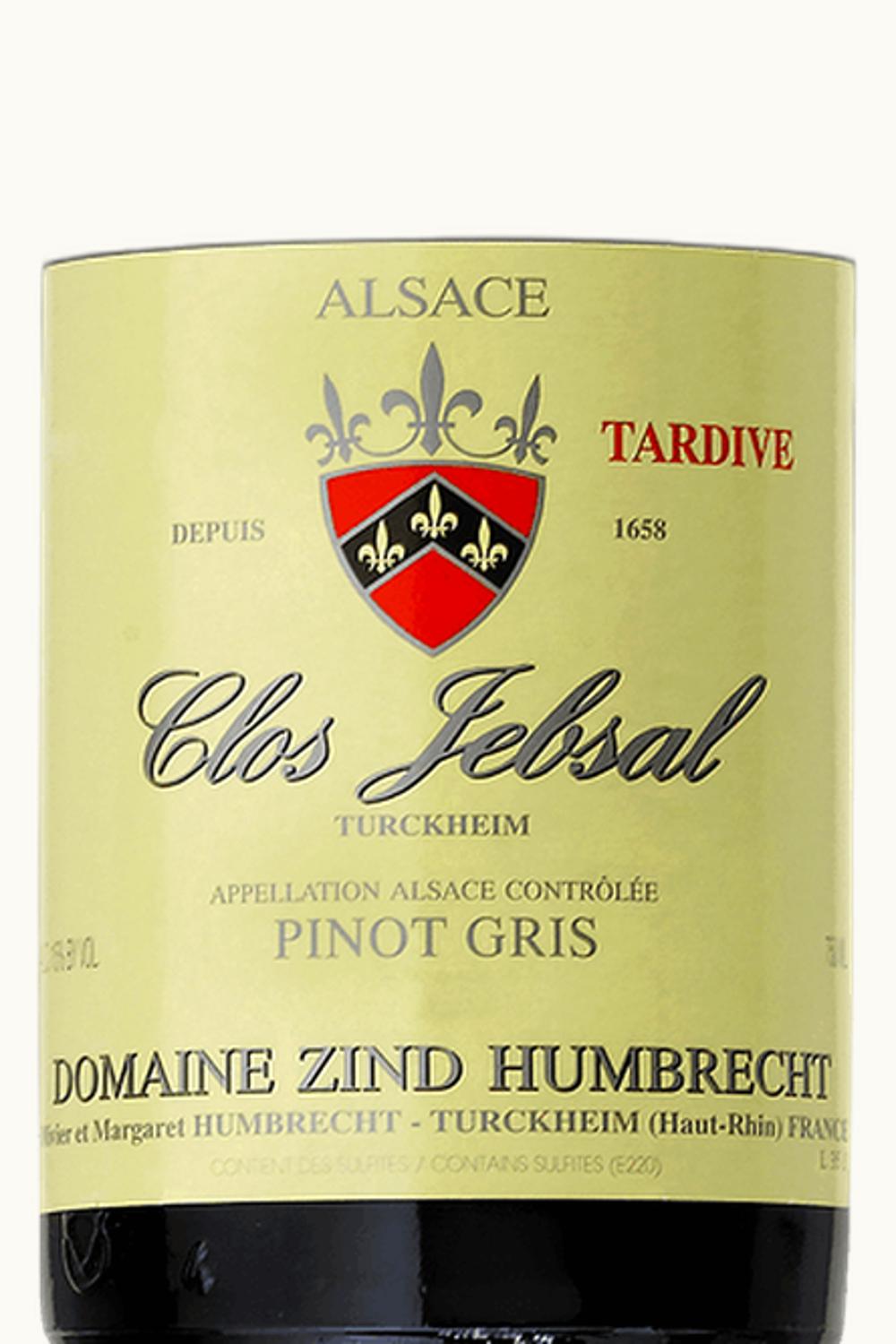Domaine Zind Humbrecht Domaine Zind Humbrecht Pinot Gris Heimbourg Turckheim Sélection de Grains Nobles Alsace, 1999