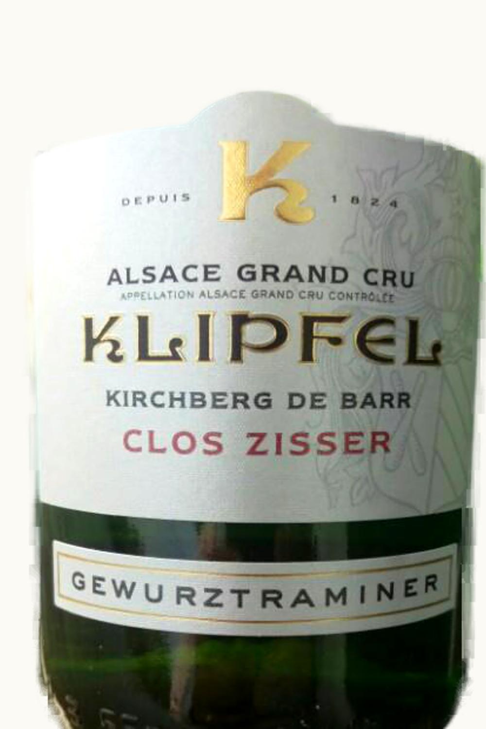 Klipfel Gewurz Kirchberg de Barr Grand Cru Clos Zisser Alsace, 1999