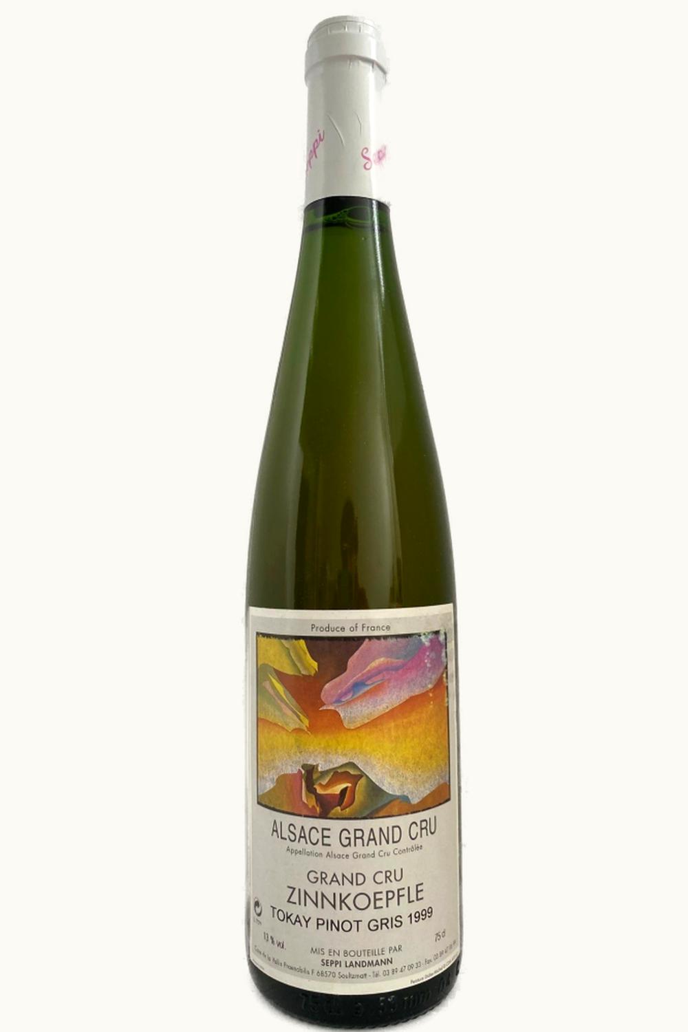 Seppi Landmann Pinot Gris Zinnkoepfle Alsace Grand Cru, 1999