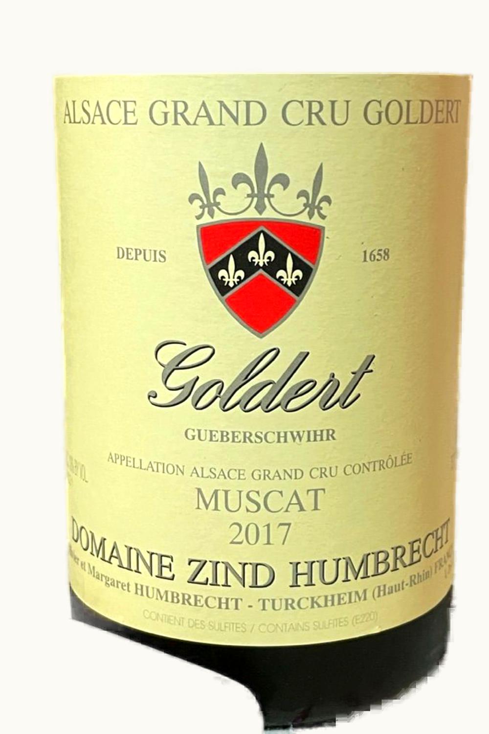 Domaine Zind Humbrecht Domaine Zind Humbrecht Muscat Goldert Alsace Grand Cru, 1998