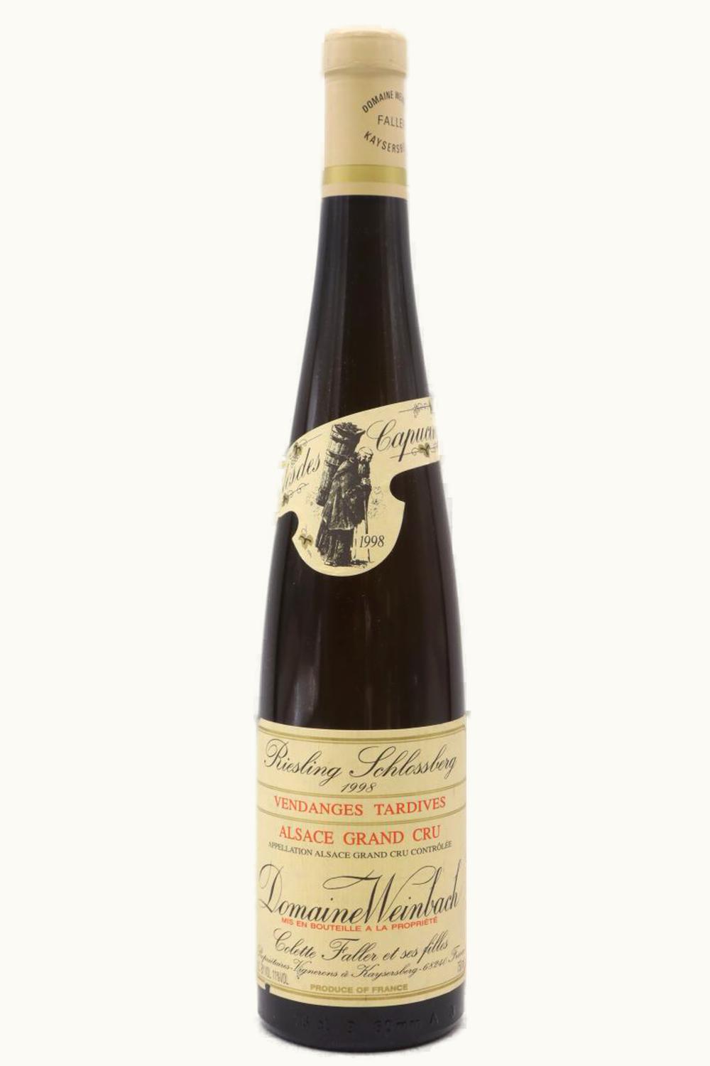 Domaine Weinbach Domaine Weinbach Riesling Vendange Tardive Schlossberg Alsace Grand Cru, 1998