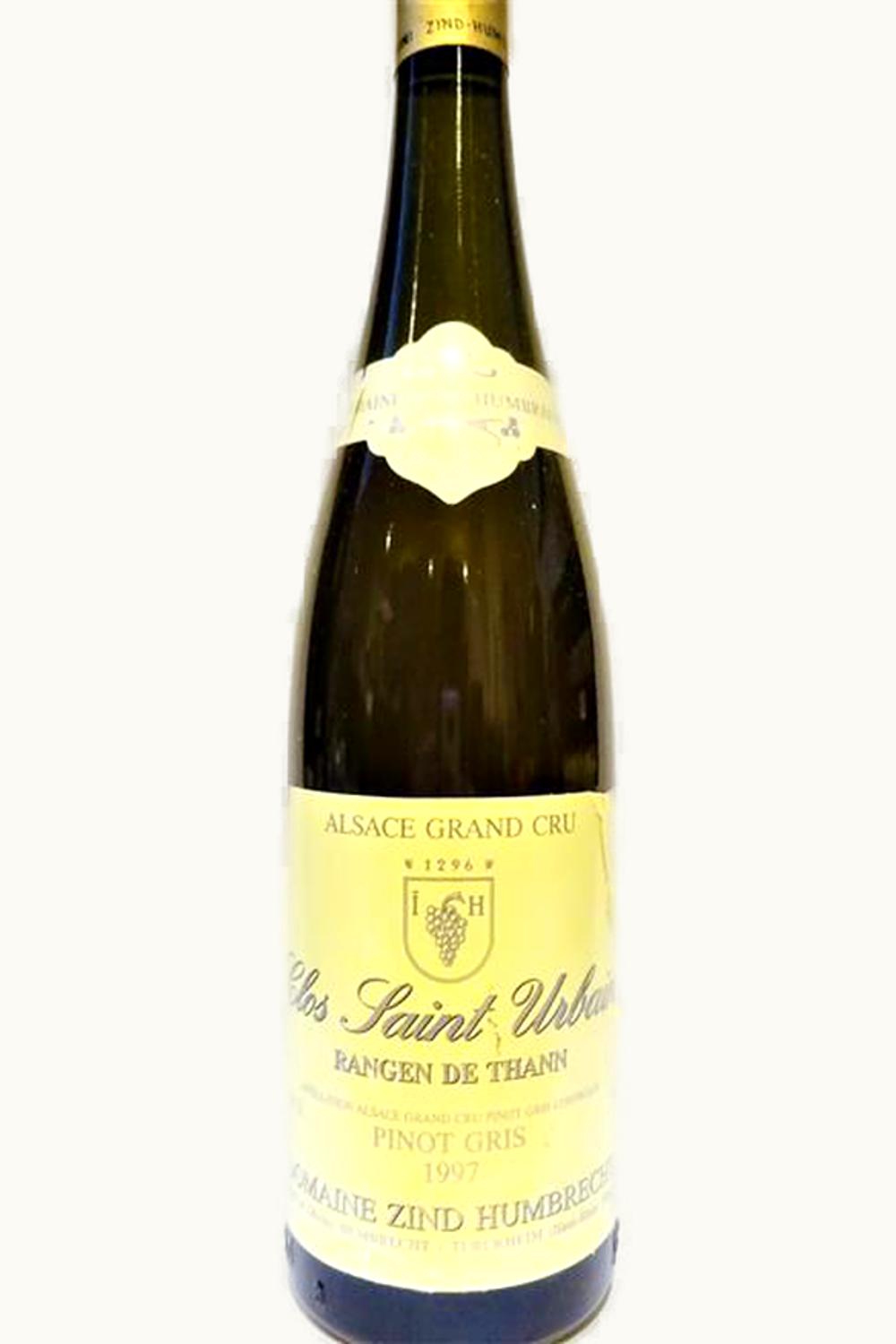 Domaine Zind Humbrecht Domaine Zind Humbrecht Pinot Gris Rangen de Thann Grand Cru Clos St. Urbain Alsace, 1997