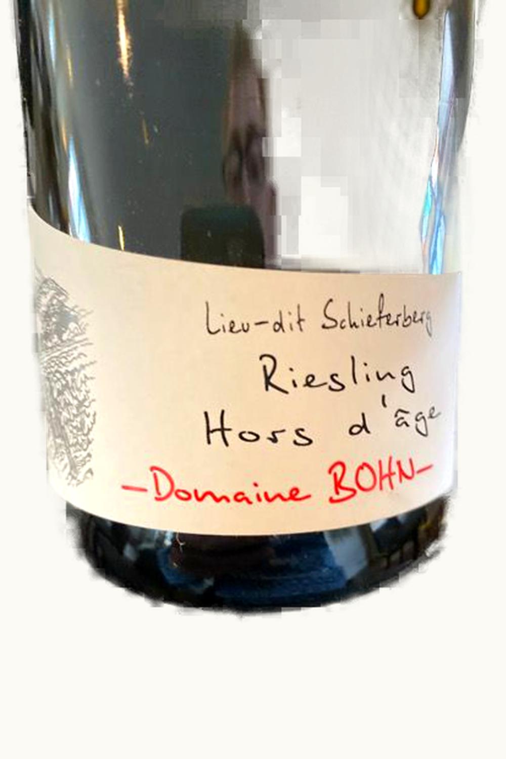 Domaine Bohn Riesling Hors d'Age Lieu-dits Schieferberg Alsace, 1997