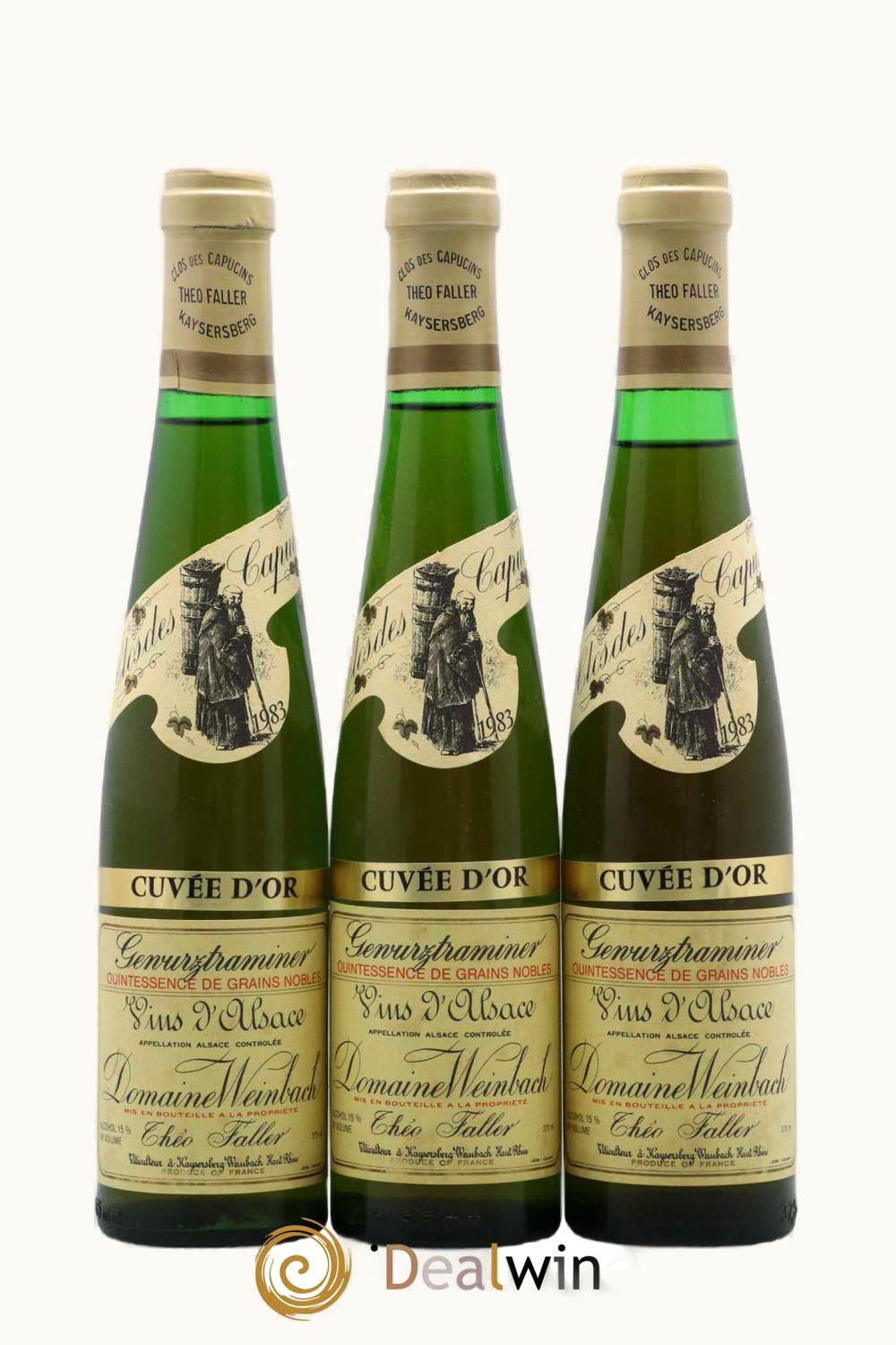 Domaine Weinbach Gewurz Altenburg Quintessence de Grain Noble Cuvée d'Or Alsace, 1997