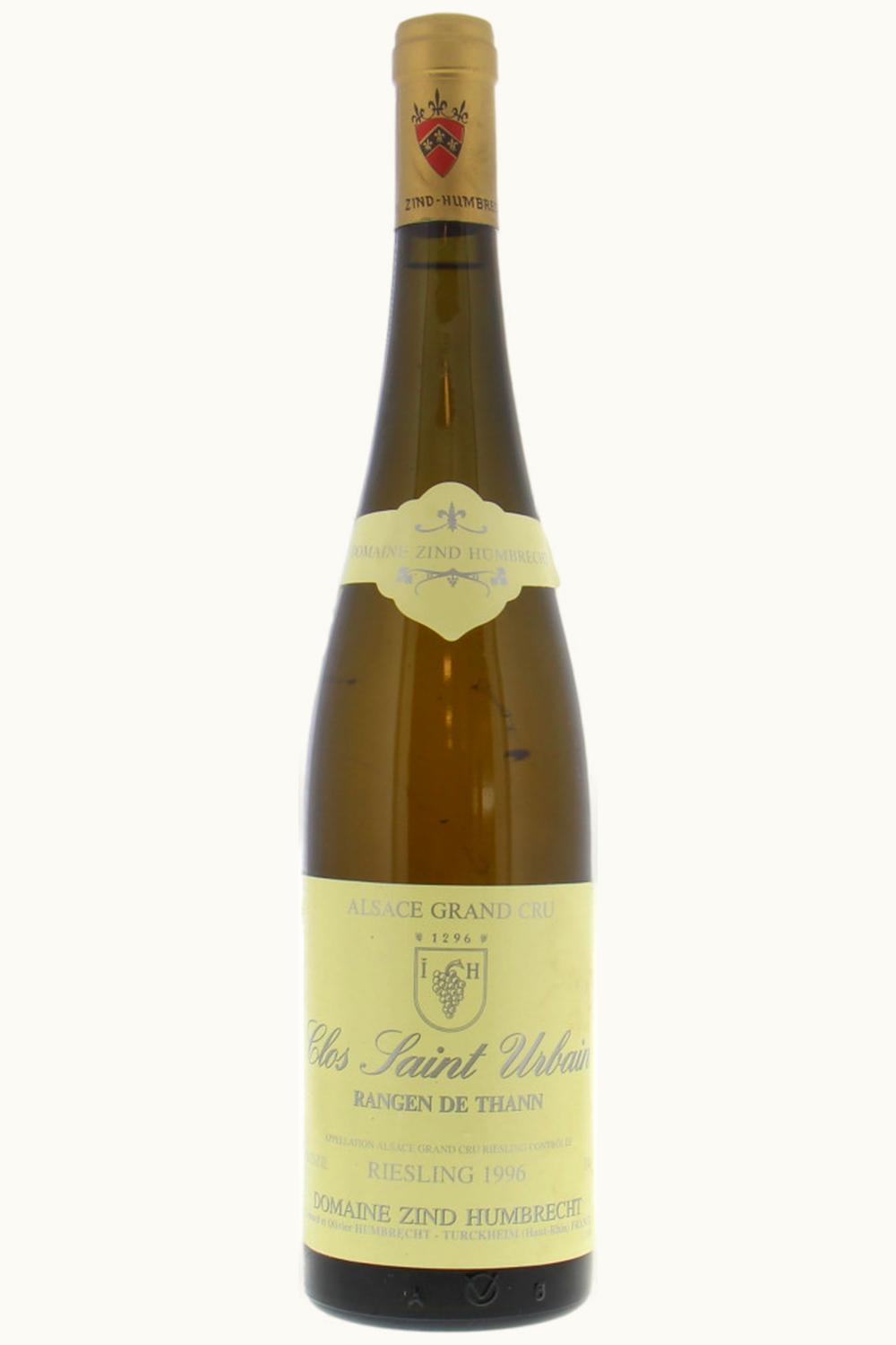 Domaine Zind Humbrecht Domaine Zind Humbrecht Riesling Rangen de Thann Grand Cru Clos St. Urbain Alsace, 1996